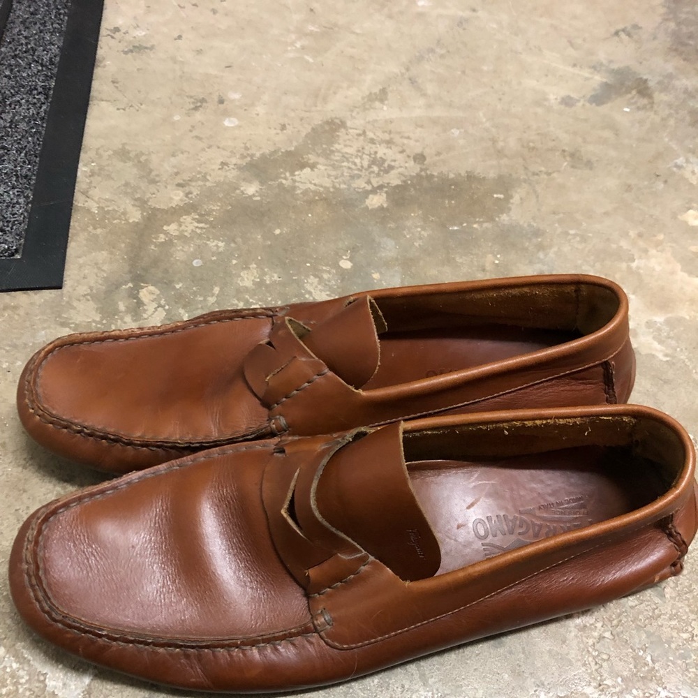 Men’s Ferragamo Driving Loafer